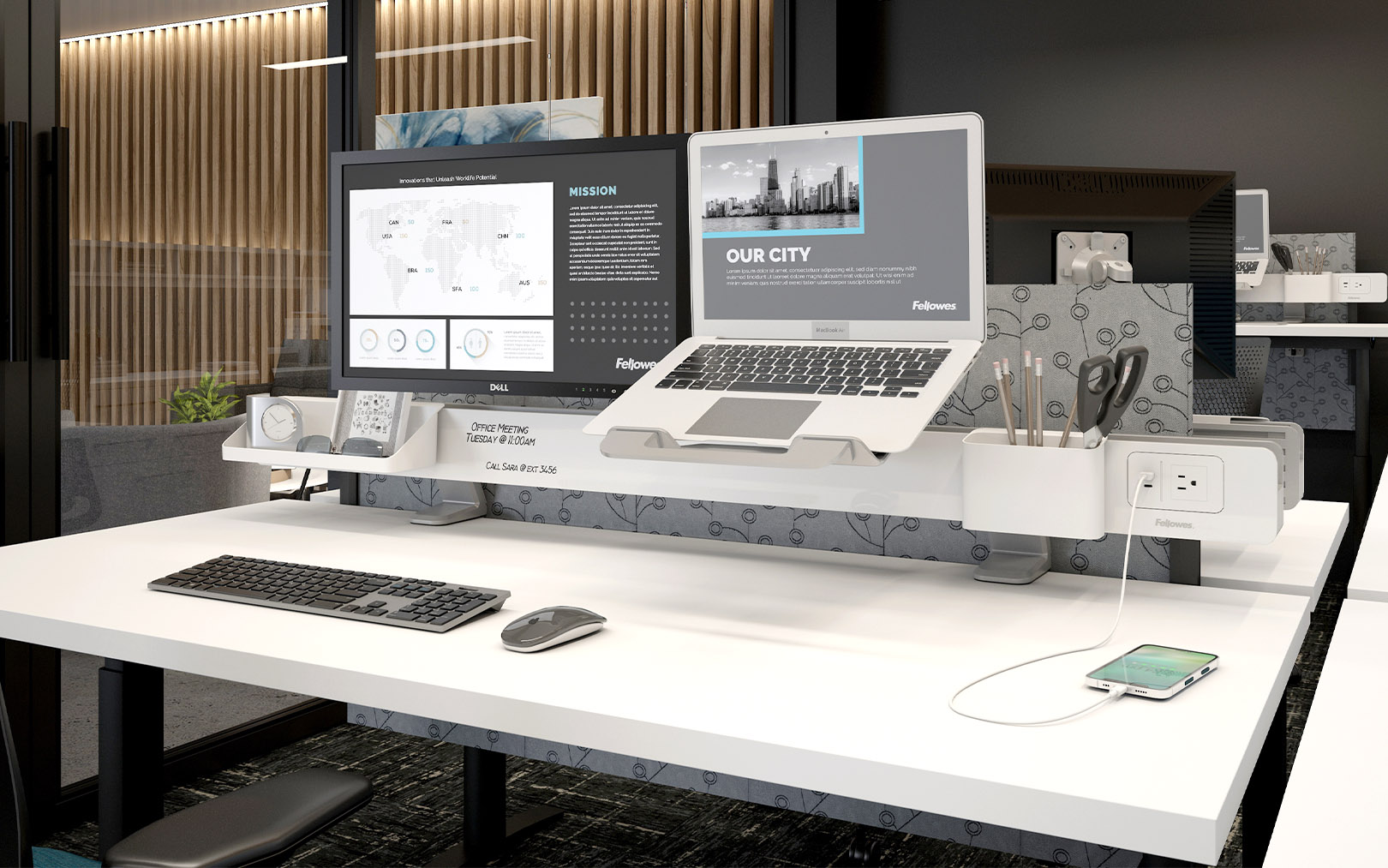 Accessoires pour bureau